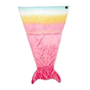 Berkshire Blanket Toasty Tail Rainbow Mermaid